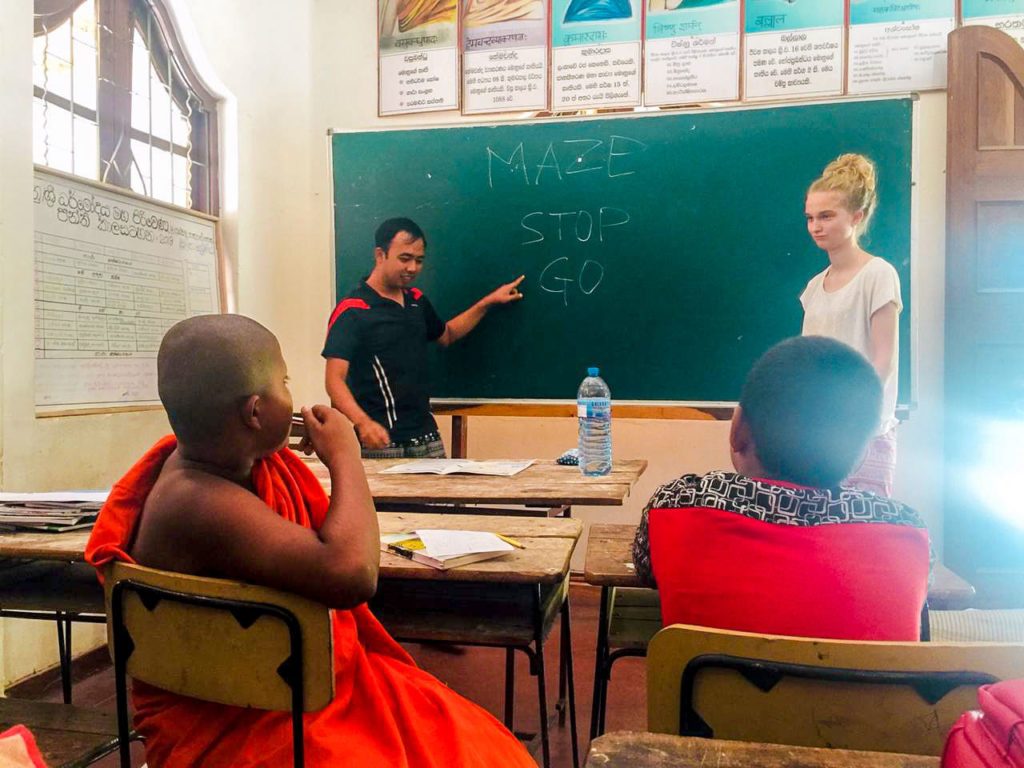 Teaching in Sri Lanka